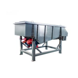 Blasting Shot Rectangular Vibrating Screen Machine With Twin Vibrating Motors