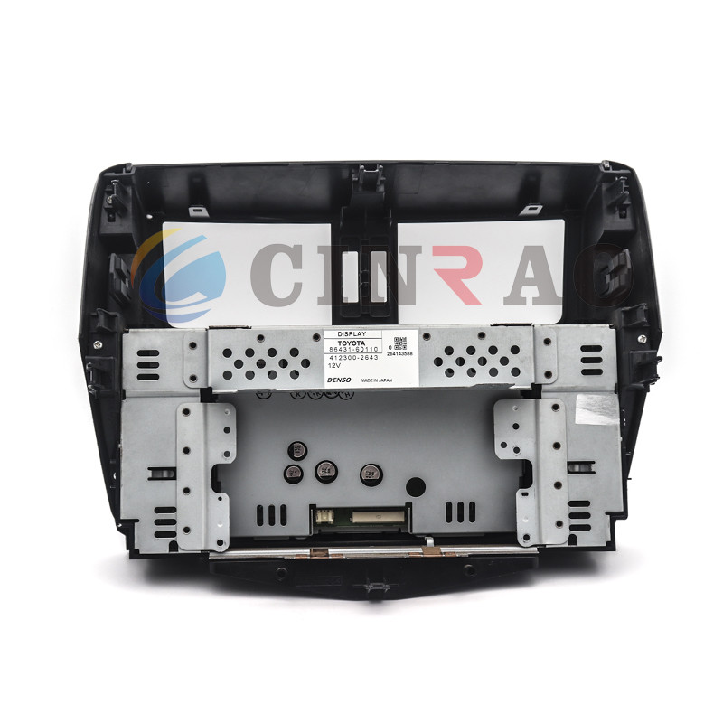 Car DVD Player GPS Navigation 7.0 " Toyota Overbearing Display Assembly 86431-60110 412300-2643 2009 - 2011