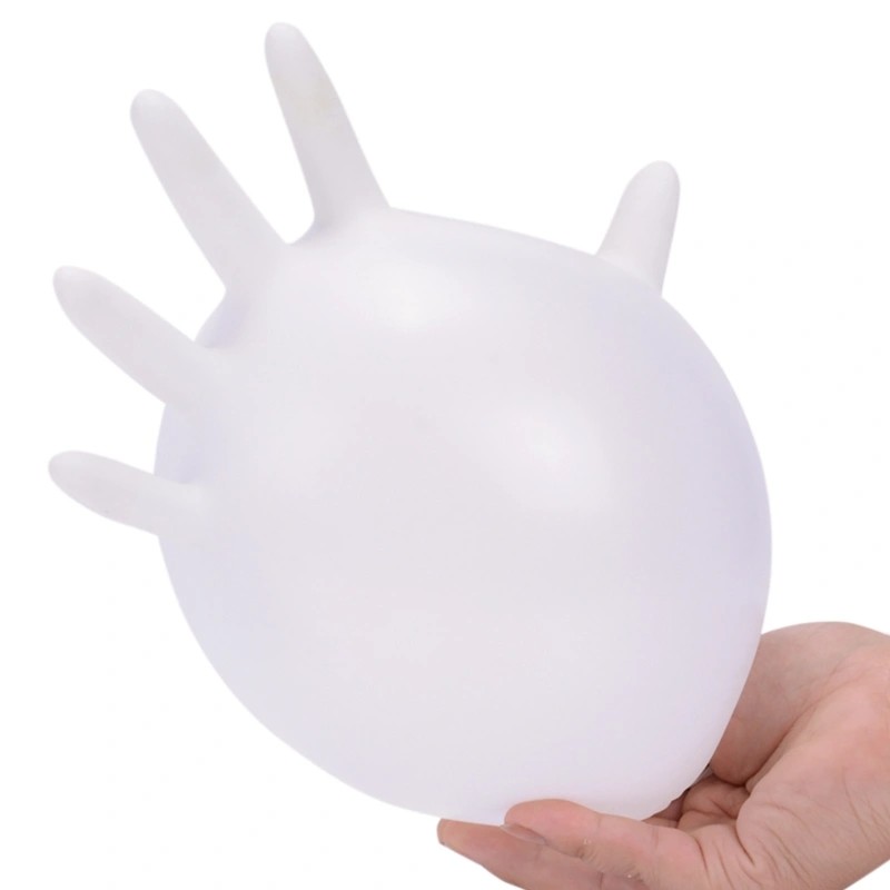 Water Proof FDA Lightly Powdered Latex Gloves For Medical Examination