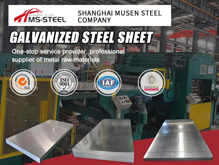 Metal Galvanized Steel Plate 10mm 3mm Hot Dipped