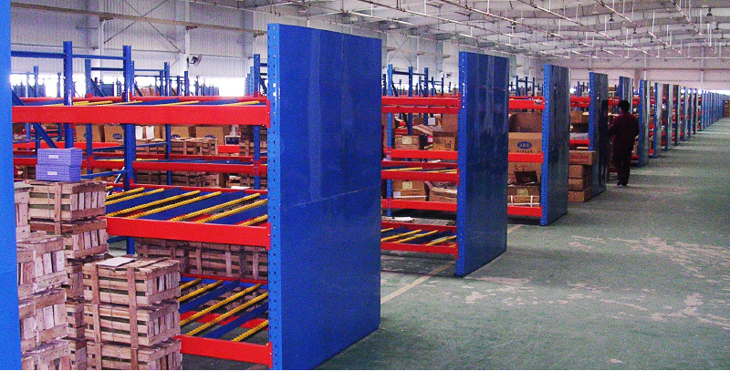 Carton Flow Racking Roller Rack  Gravity Roller Racking Roller Conveyor Racks