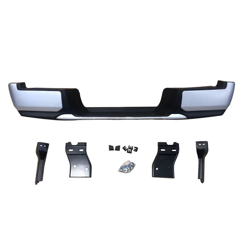 Truck Exterior Elevation 4X4 universal rear bumper protector Fine Textured Black