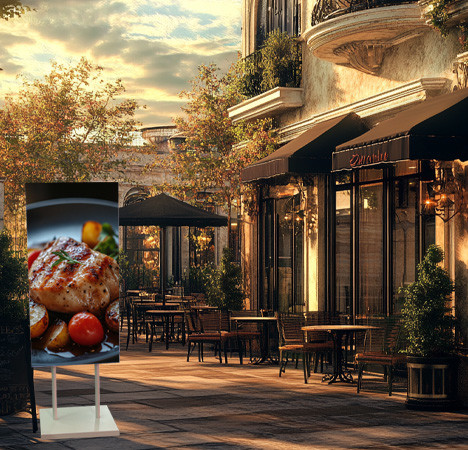 Stable Performance LED Sign Board Easy to Install Waterproof Control via Mobile WIFI or USB Ideal for Restaurants Hotels Education and More
