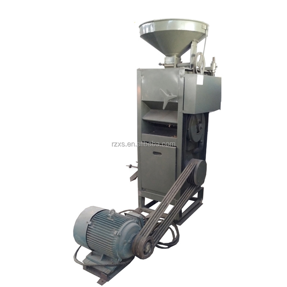 Household Rice Mill With Diesel Engine Power And Rubber Roller Huller Function