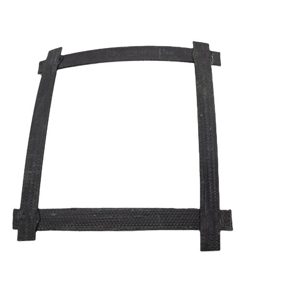 High Tensile Strength Road Building PE Steel Wire Biaxial Geogrid with CE