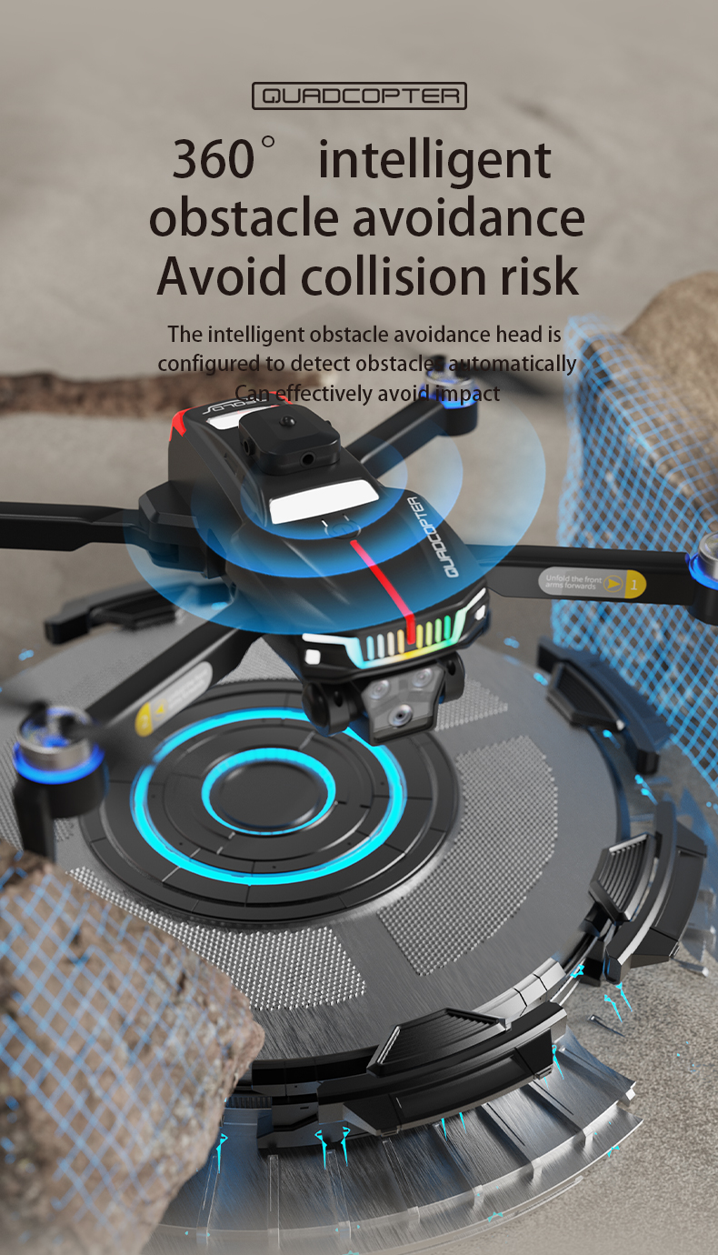 Take Your Aerial Photography to the Next Level with Folding Quad-axis Wi-fi Camera 5g Picture Uav J6