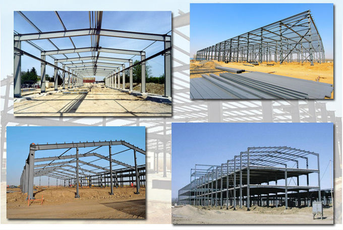 Professional Industrial Q235 Warehouse Steel Structure Prefabricated