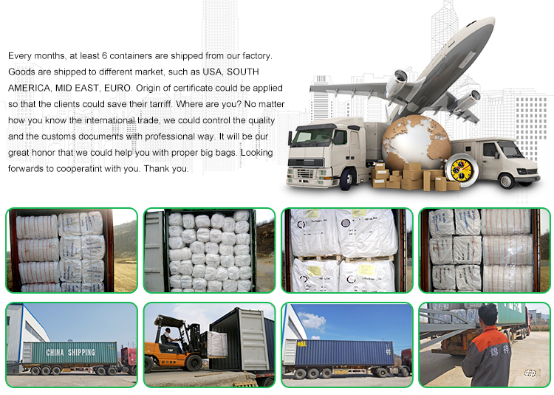 Top Full Open 1000kg Fibc Pp Plastic Woven Jumbo Bag For Cement Sand Customized Logo