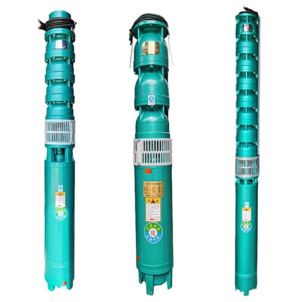 100% Copper Wire Motor Residential Deep Well Pump With Inlet Diameter 50-500mm