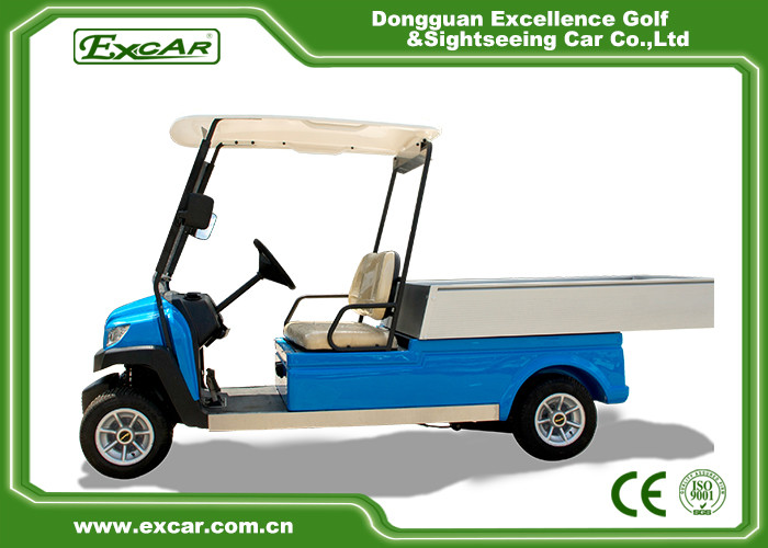 35km/H 4 Wheel Electric Utility Carts With Cargo Tool Aluminum Chassis PP