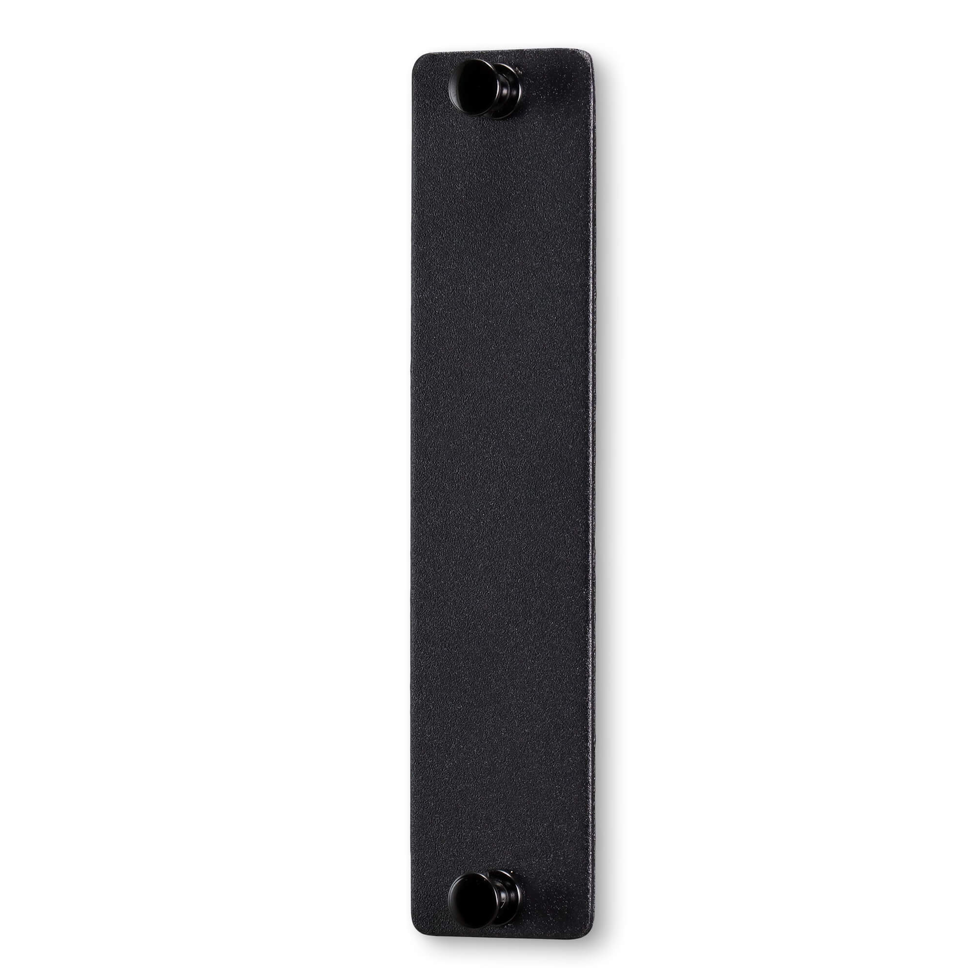 Single Multi Mode Fiber Optic Adapter Panel , 6 Port LC Fiber Patch Panel Black