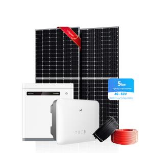 Single Phase Photovoltaic Solar Panel System With Lithium Battery