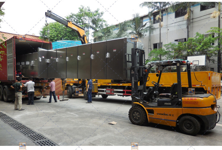 89 Baking Plates 14m Long Waffle Basbet Production Line Wafer Bowl Production PLC Controlled