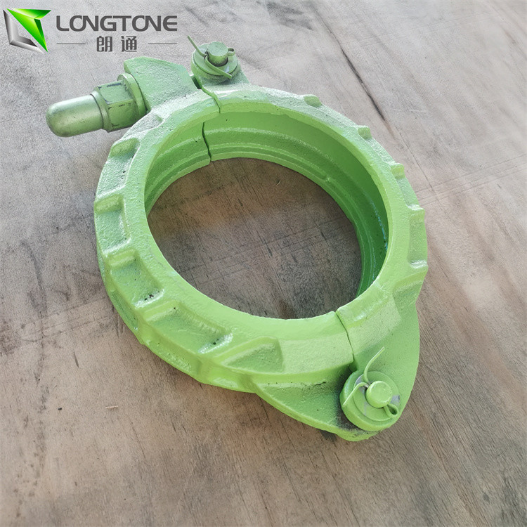 Schwing Concrete Pump Spare Parts , Rubber Concrete Hose Clamp