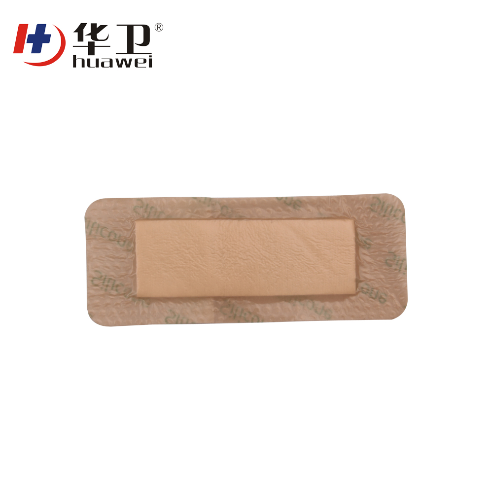 high absorbent Quick Wound Healing bedsore silicone adhesive wound bandage