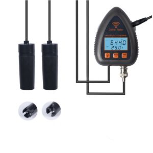 Tuya Smart WiFi Online Monitoring 5 in 1 High Accuracy Digital PH Meter with 0.00-14.00pH and 0-19900PPM Water Quality Tester