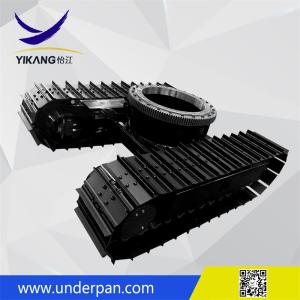 Custom seawater desilting equipment crawler rubber track undercarriage system
