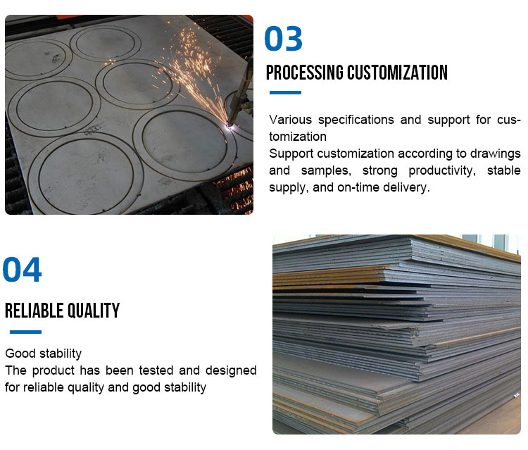ASTM A36 Q195 Q235 Q345 Hot Rolled Carbon Steel Sheet SS400 SPHC Sphd Sphe Plate for Ship Use