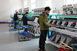 320 Channels Lentil Ccd Color Sorter For Food & Beverage Factory