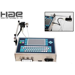 DOD Inkjet Coding Printing Machine With Rotary Table Conveyor