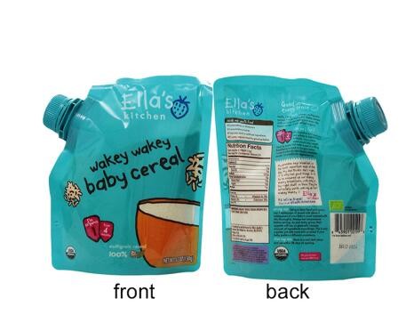 different colors for material plastic liquid standup Plastic pouch with spout