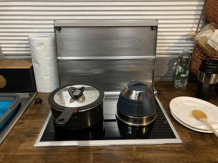 12V 2200W Camper Caravan RV Combi Cooking Parking Air Heater Cooktop