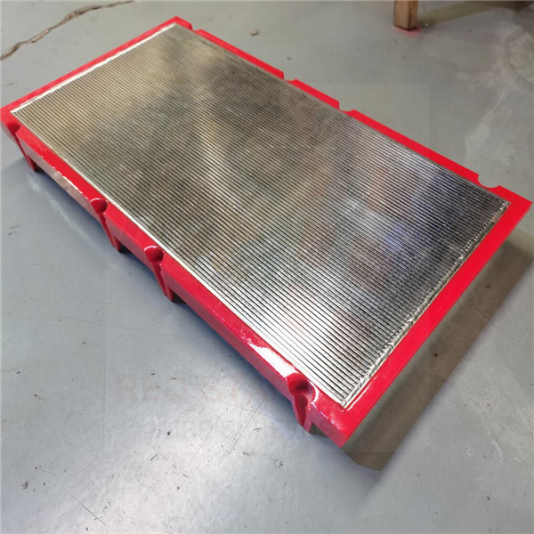 Mining Wedge Wire Screen Low Pressure Loss 0.02mm-12.7mm Opening Range