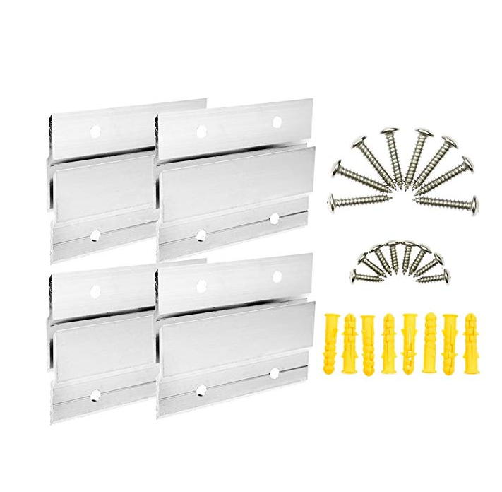 Sturdy 2'' Interlocking French Cleats Stamping Process for Hanging Mirrors and Panels