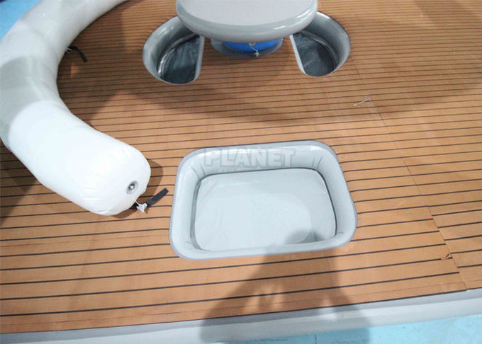 DWF 20cm Thickness Inflatable Floating Platforms Dock Inflatable Water Floating Island Inflatable Aqua Banas