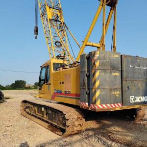 2017 XCMG 55 Tons Used Crawler Crane , Old Crawler Mounted Crane 40meter Boom