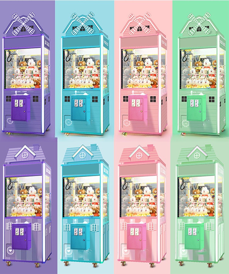 Wholesale different style toy claw crane/ vending gifts game machine arcade claw machine for sale