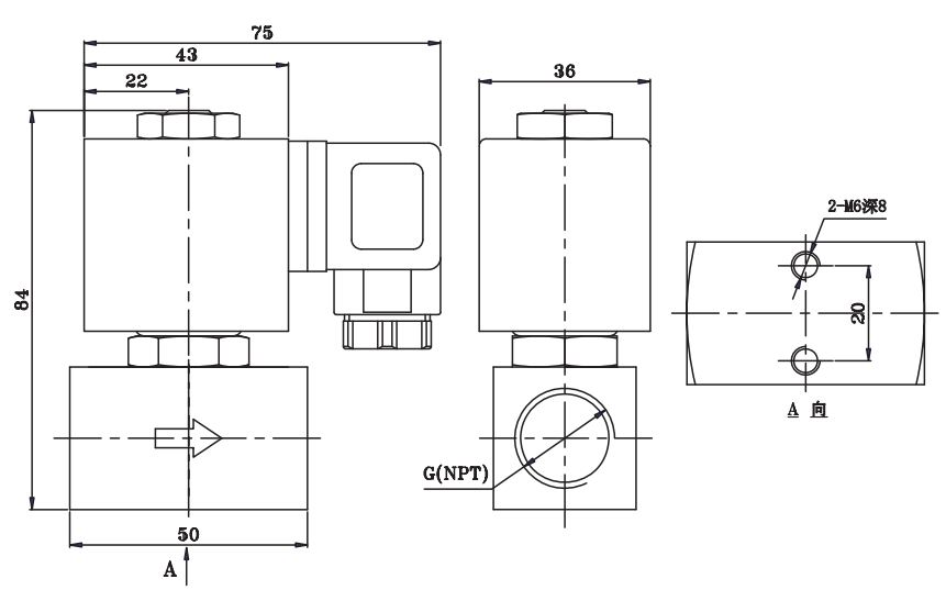 1/4'' 3/8'' 1/2'' Stainless Steel Solenoid Valve Normally Open 24V 220V