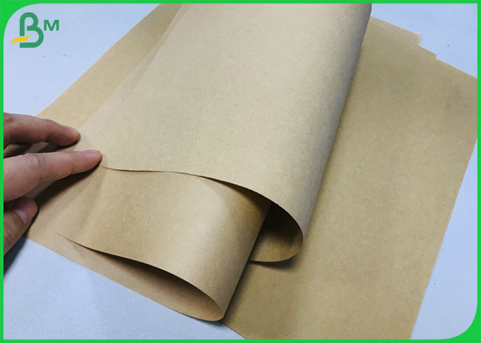 Food Grade 60gsm 80gsm 120gsm Unbleached Papel Kraft Roll For Paper Bolsas