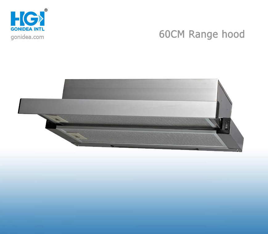 Kitchen Vent Stainless Steel 90cm Cooker Hood With Led Lights