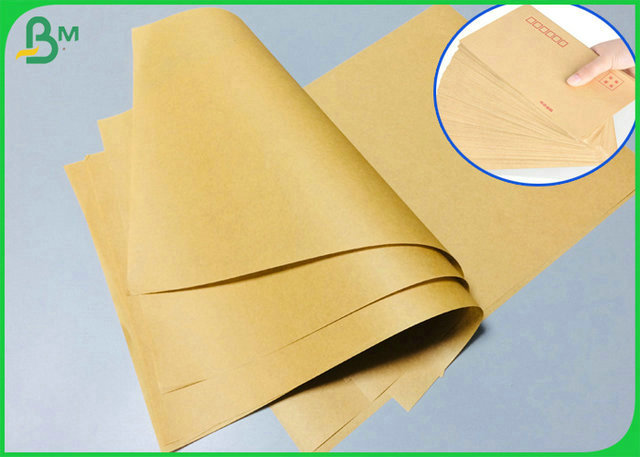 SGS Certified Roll Brown Kraft Paper 70g 80g For Flower Package 