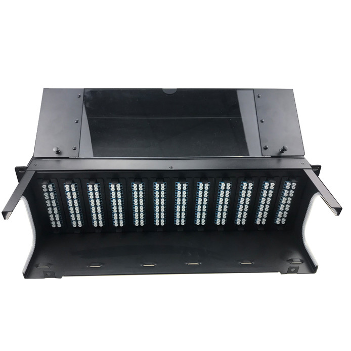 Cold Rolled Plate 1U 2U LC APC UPC LGX PLC Splitter For FTTH