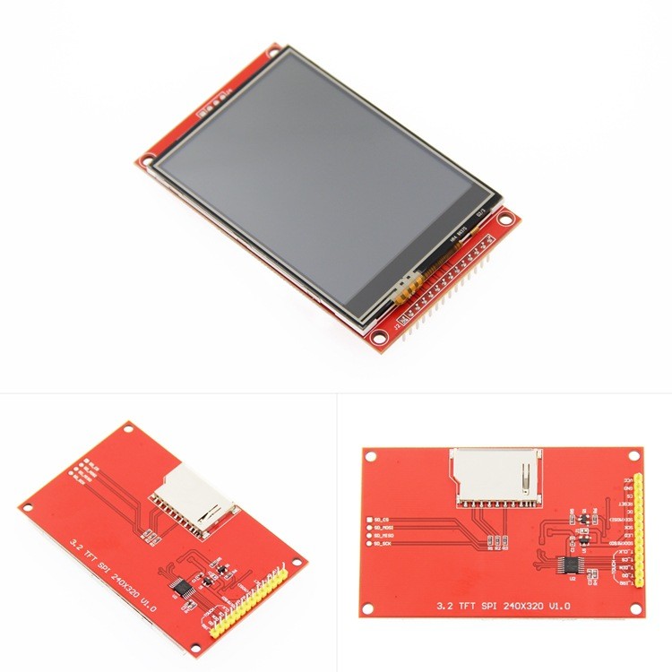 3.2 Inch Tft Module, 240x320 Resolution , 14 Pins 4 Wire SPI Interface