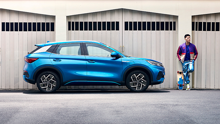 Byd Yuan Plus 2022 2023 Flagship Energy Vehicles FWD Drive Pure Electric Full Option Honor Auto Electrico Electric Car
