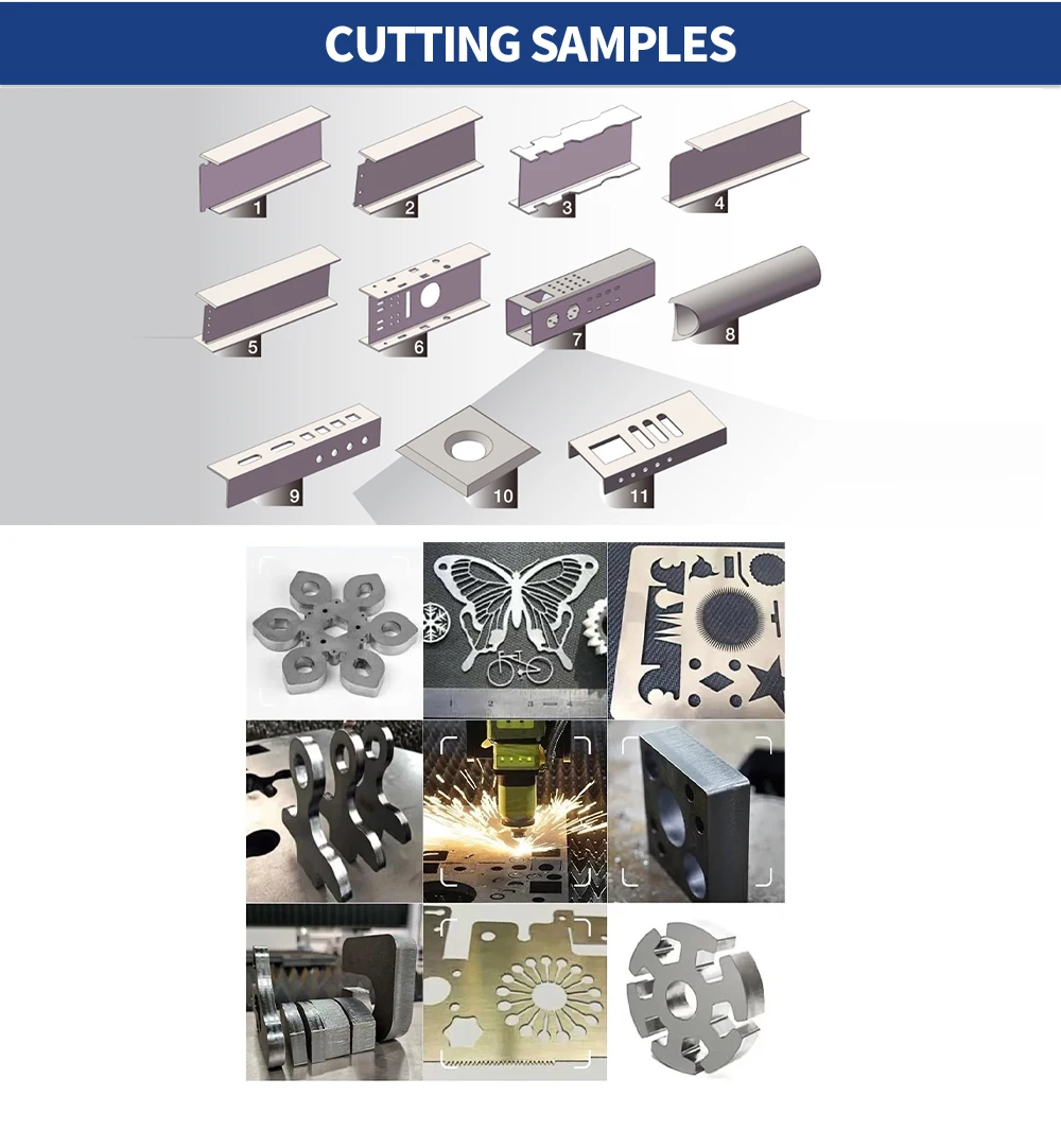 Efficient Laser Cutting Machine for Thick Plates With High Power more stable
