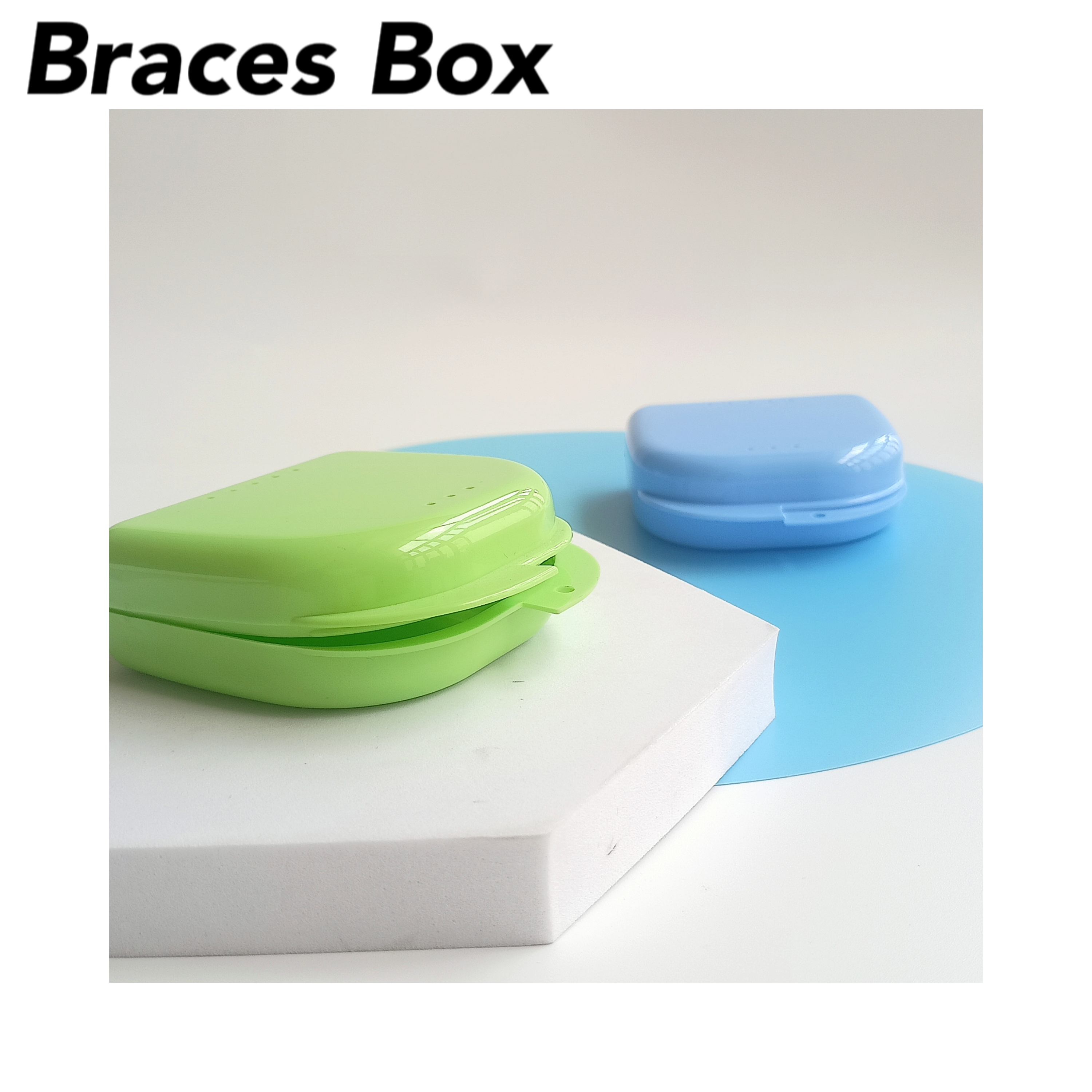 Custom Order Accepted Recyclable Portable Plastic Braces Box for Freely Providing