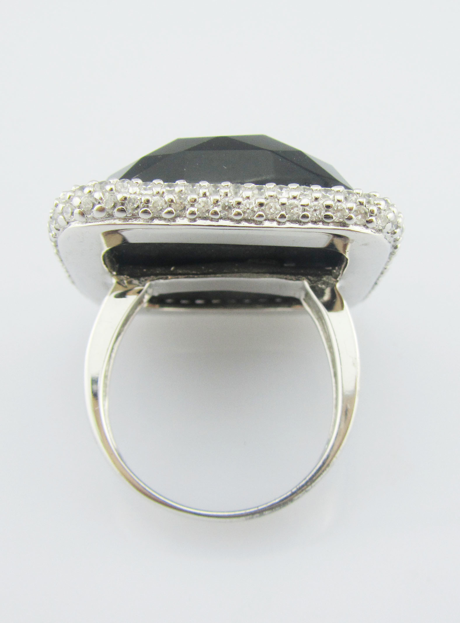 925 Sterling Silver Rings With Black Agate Gemstones Silver Gemstone Rings Sterling Silver Love Ring