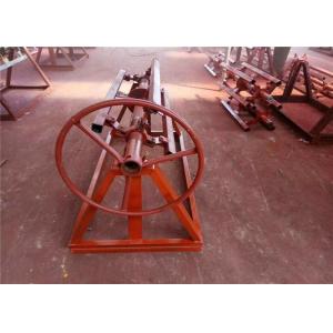 Manual Operate Simple Sheet Metal Decoiler For Light Coils Width Customized