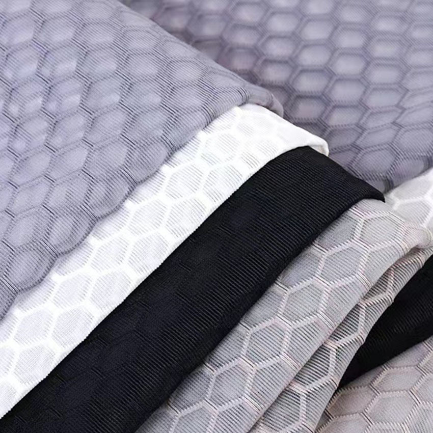 100 Percent 200gsm Polyester Mesh Fabric Airmesh Breathable Cloth Mesh Fabric