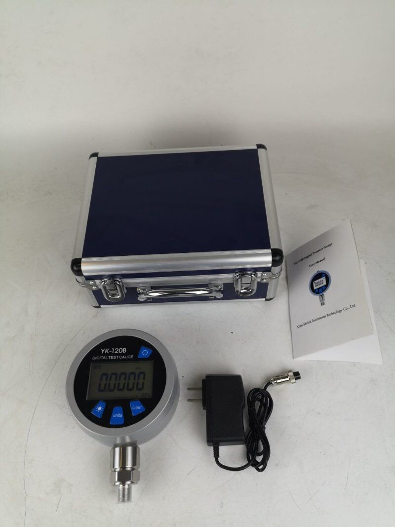 Calibration Digital Pressure Gauge High Accuracy LCD Display Dynamic Pressure Gauge Meter
