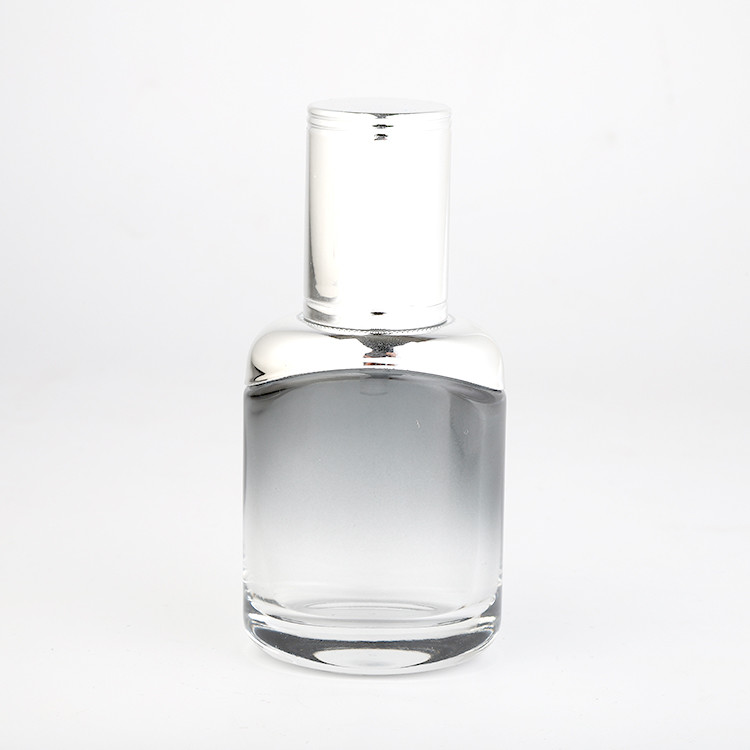 YCBM002 Glass Cream Jars Oval Glass Container Silkscreen Printing Logo