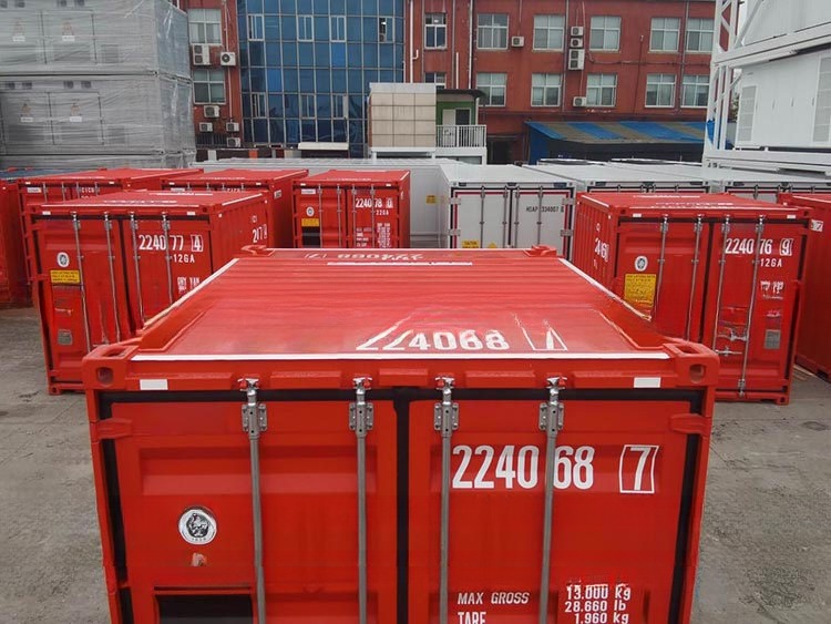 14 CBM Capacity DNV 2.7-1 Standard 10ft Offshore Container with Padeye Included and Dry Closed Box