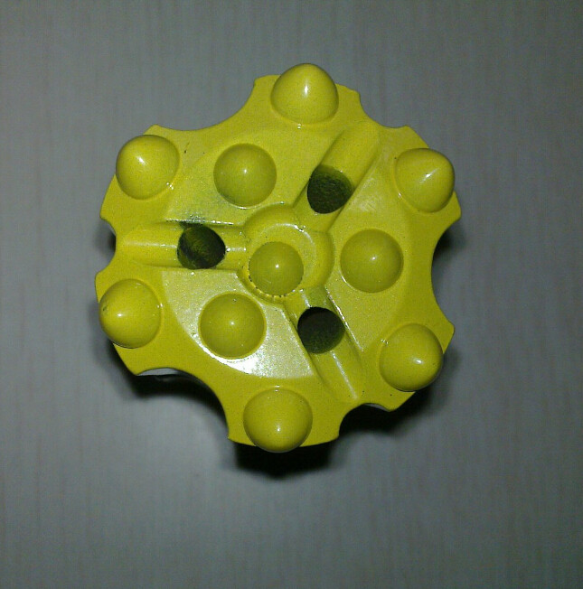 Tungsten Carbide 76mm T38 Button Drill Bit with Semi-Ballistic Buttons