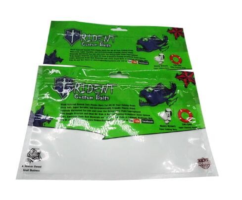 Customized printed resealable plastic zipper bags for storage