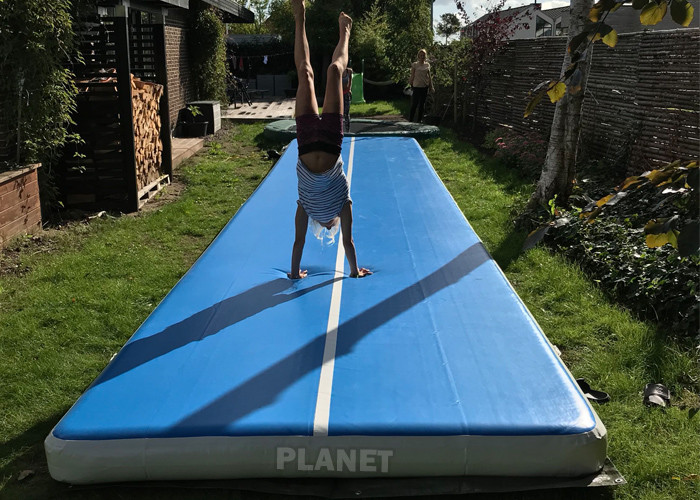 4m/5m/6m/8m/10m/12m Airtrack Inflatable Inflatable Gymnastic Air Track Mattress Tumbling Mat