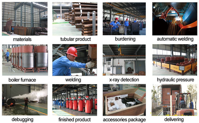 Vertical High Efficiency Steam Boiler Oil Heating Residential Steam Boiler